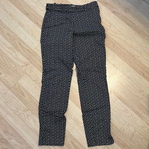 Size 4 h&m patterned work pants